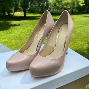 Light pink heels
